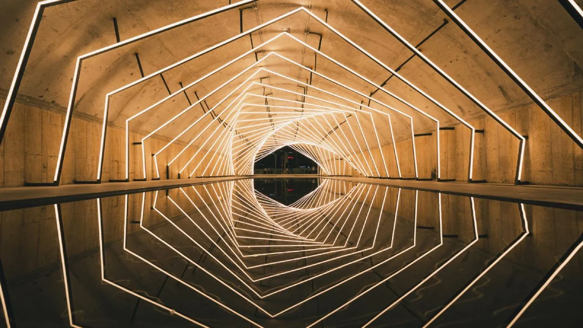 Structure bois aux lignes fluides